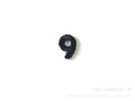 Load image into Gallery viewer, Embroidered Patches Custom Iron-On Name Tag, Set of Black Numbers