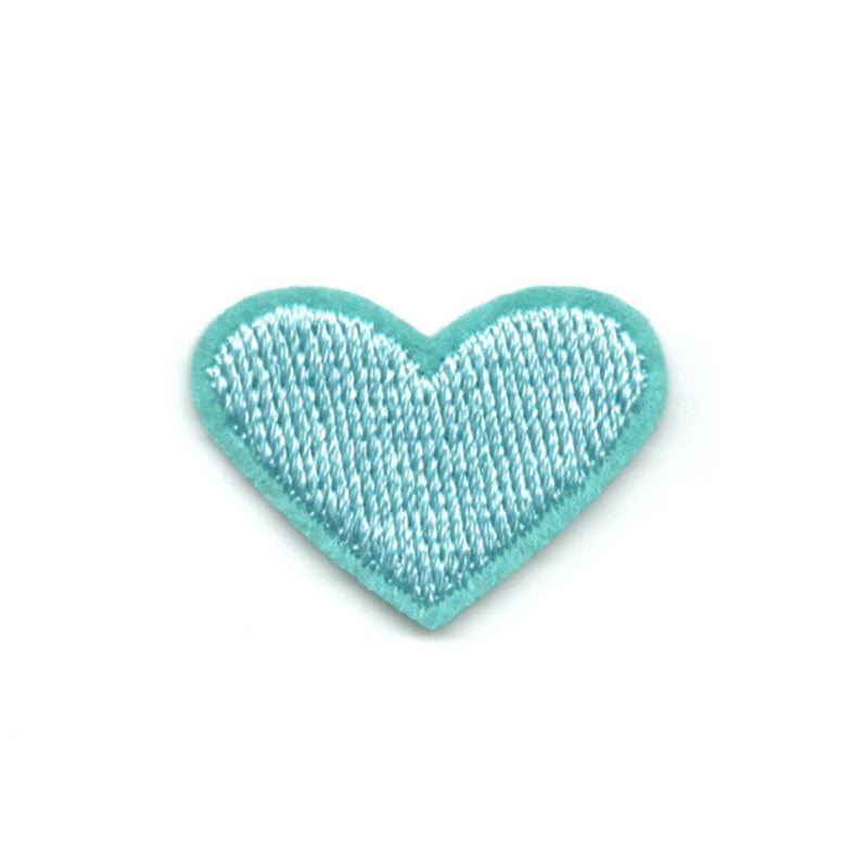 Embroidered Patches Custom Iron-On Name Tag, Set of 5 Hearts