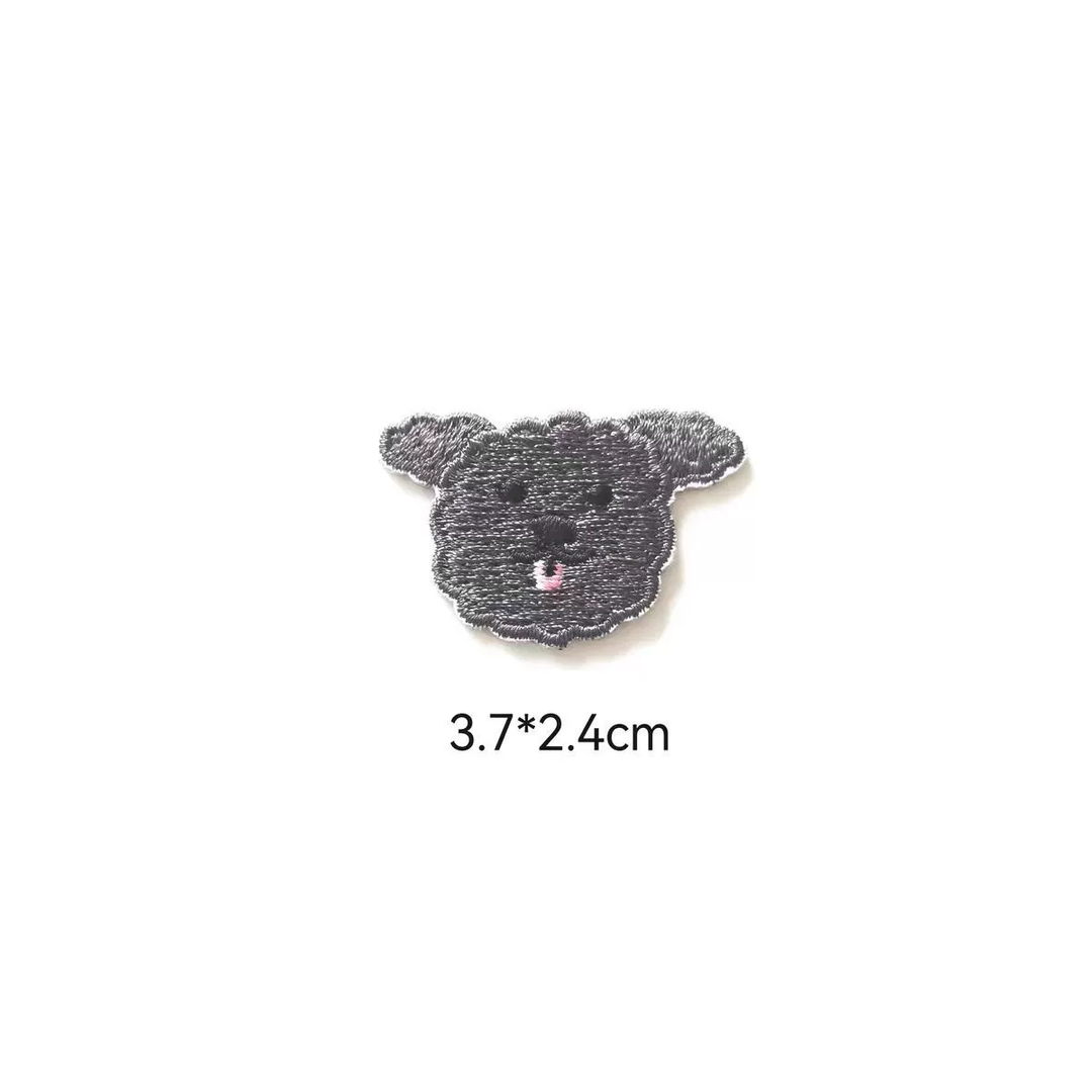 Embroidered Patches Custom Iron-On Name Tag, Pets Puppy