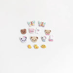 Load image into Gallery viewer, Embroidered Patches Custom Iron-On Name Tag, Set of 13 Animals