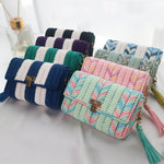Load image into Gallery viewer, Plastic Canvas Bag Kit- V-Bag