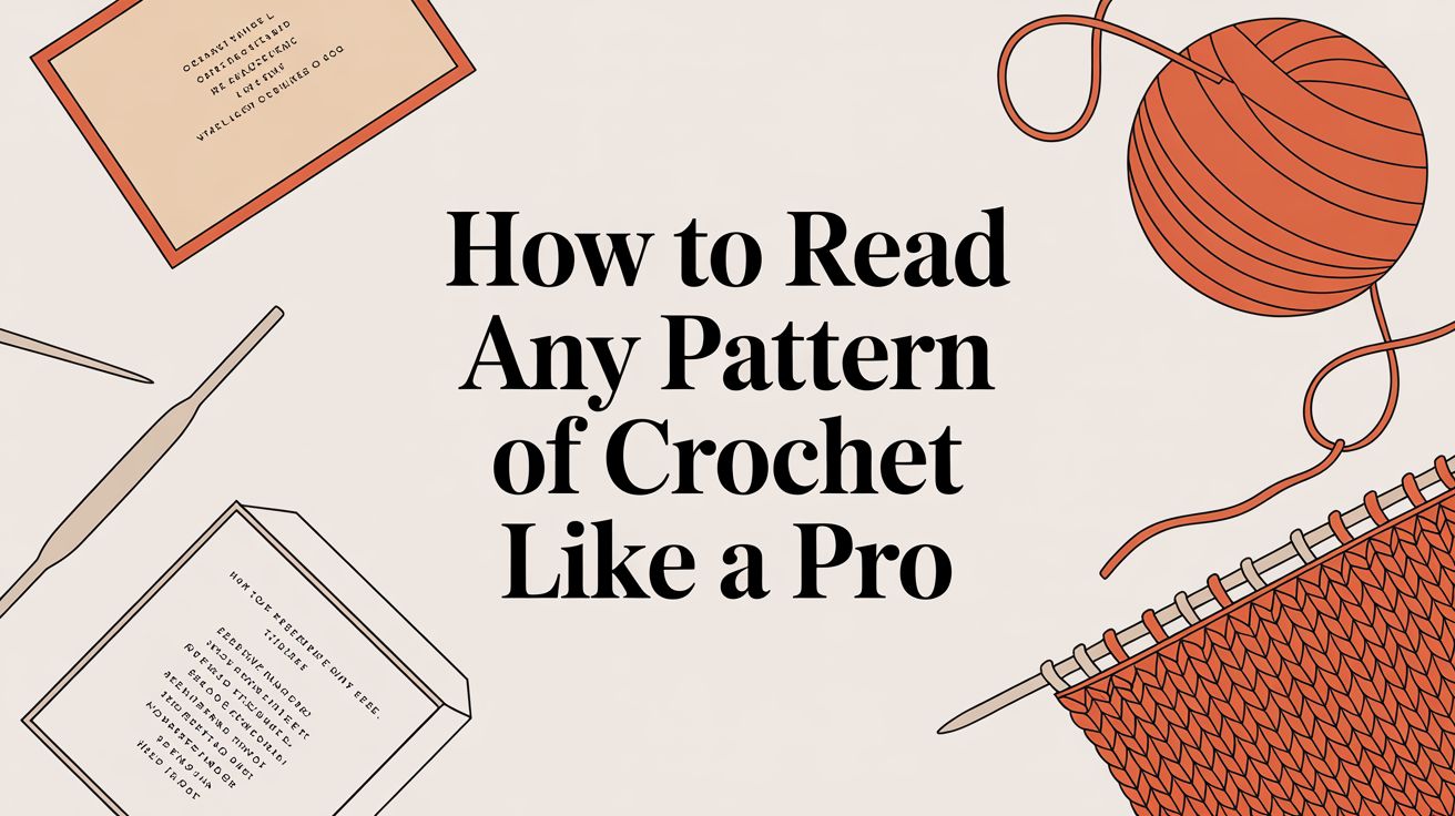 How to Read a Pattern of Crochet: A Beginner's Guide – Stitch Mingle