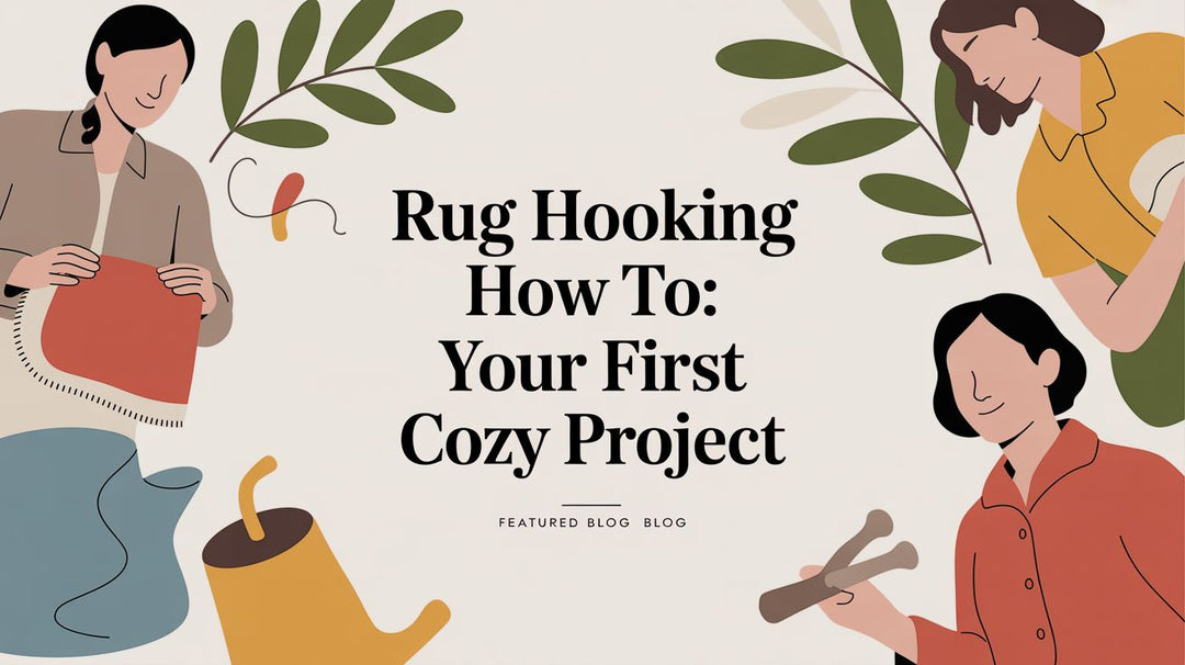 Rug Hooking How To: Your First Cozy Project – Stitch Mingle