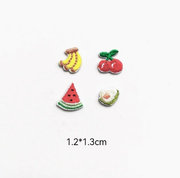 Embroidered Patches Custom Iron-On Name Tag, Set of 14 Fruits