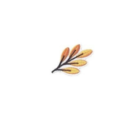 Embroidered Patches Custom Iron-On Name Tag, Set of 12 Plants