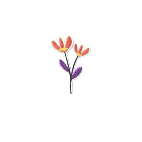 Embroidered Patches Custom Iron-On Name Tag, Set of 12 Plants