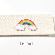 Embroidered Patches Custom Iron-On Name Tag, Set of 31 Cute stuff