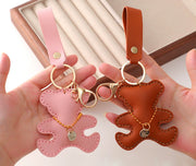 Leather Crafting kit - Key Chain, Bear