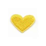 Embroidered Patches Custom Iron-On Name Tag, Set of 5 Hearts