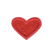 Embroidered Patches Custom Iron-On Name Tag, Set of 5 Hearts