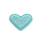 Embroidered Patches Custom Iron-On Name Tag, Set of 5 Hearts