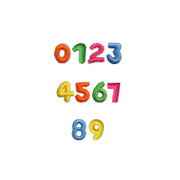 Embroidered Patches Custom Iron-On Name Tag, Set of Color Numbers