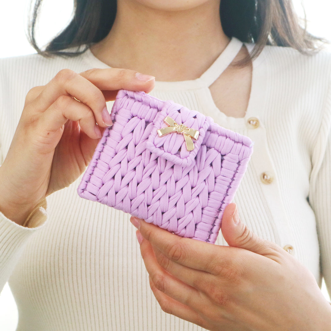 Plastic Canvas Wallet Kit- Cotton Candy