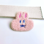 Load image into Gallery viewer, Embroidered Patches Custom Iron-On Name Tag, Set of 2 Rabbits