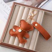 Leather Crafting kit - Key Chain, Bear