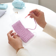 Plastic Canvas Wallet Kit- Cotton Candy