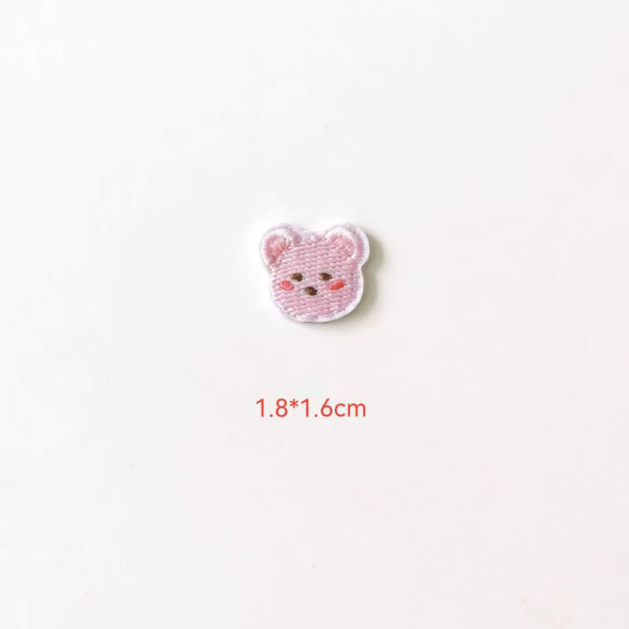 Embroidered Patches Custom Iron-On Name Tag, Set of 13 Animals