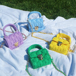 Load image into Gallery viewer, Plastic Canvas Bag Kit- Pop Candy Mini Bag