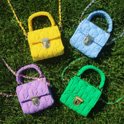 Plastic Canvas Bag Kit- Pop Candy Mini Bag