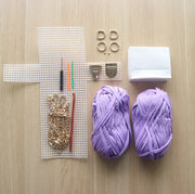 Plastic Canvas Bag Kit- Pop Candy Mini Bag